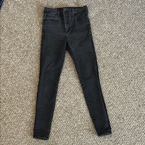 Abercrombie & Fitch Women’s Dark Charcoal Skinny Jeans Simone 27/4 4